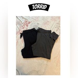 Bundle of 2 TORRID Sweatpants size 1